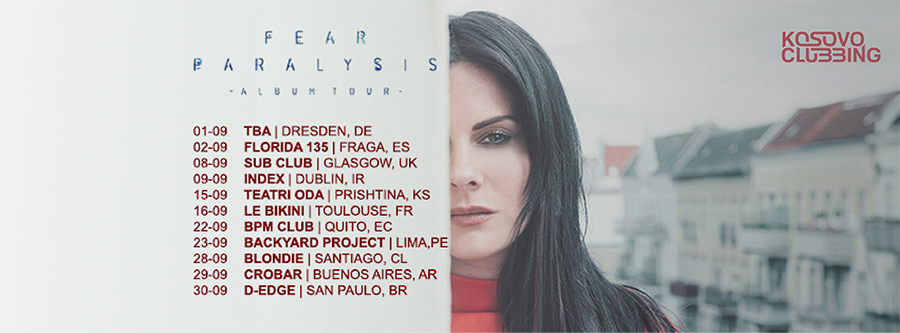 Rebekah will visit Prishtina for the first time during her "Fear Paralysis Album Tour", on the occasion of “Next Level’s 11th Anniversary”