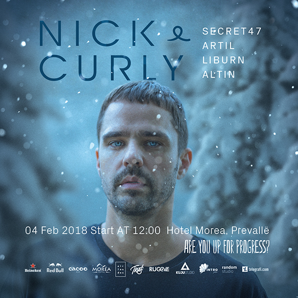 Nick Curly at Prevallë, Kosovo on 4th February 2018 
