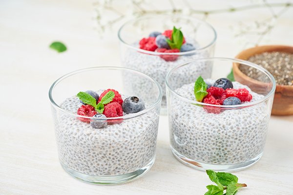 Chia seed pudding 