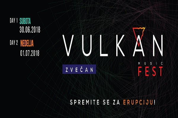 Vulkan fest 30. juna i 1, jula u Zvečanu, Kosovo 