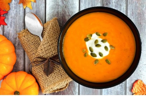  Raw Pumpkin soup