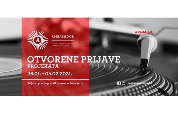 Open applications for Croatian Ambassador award of electronic music